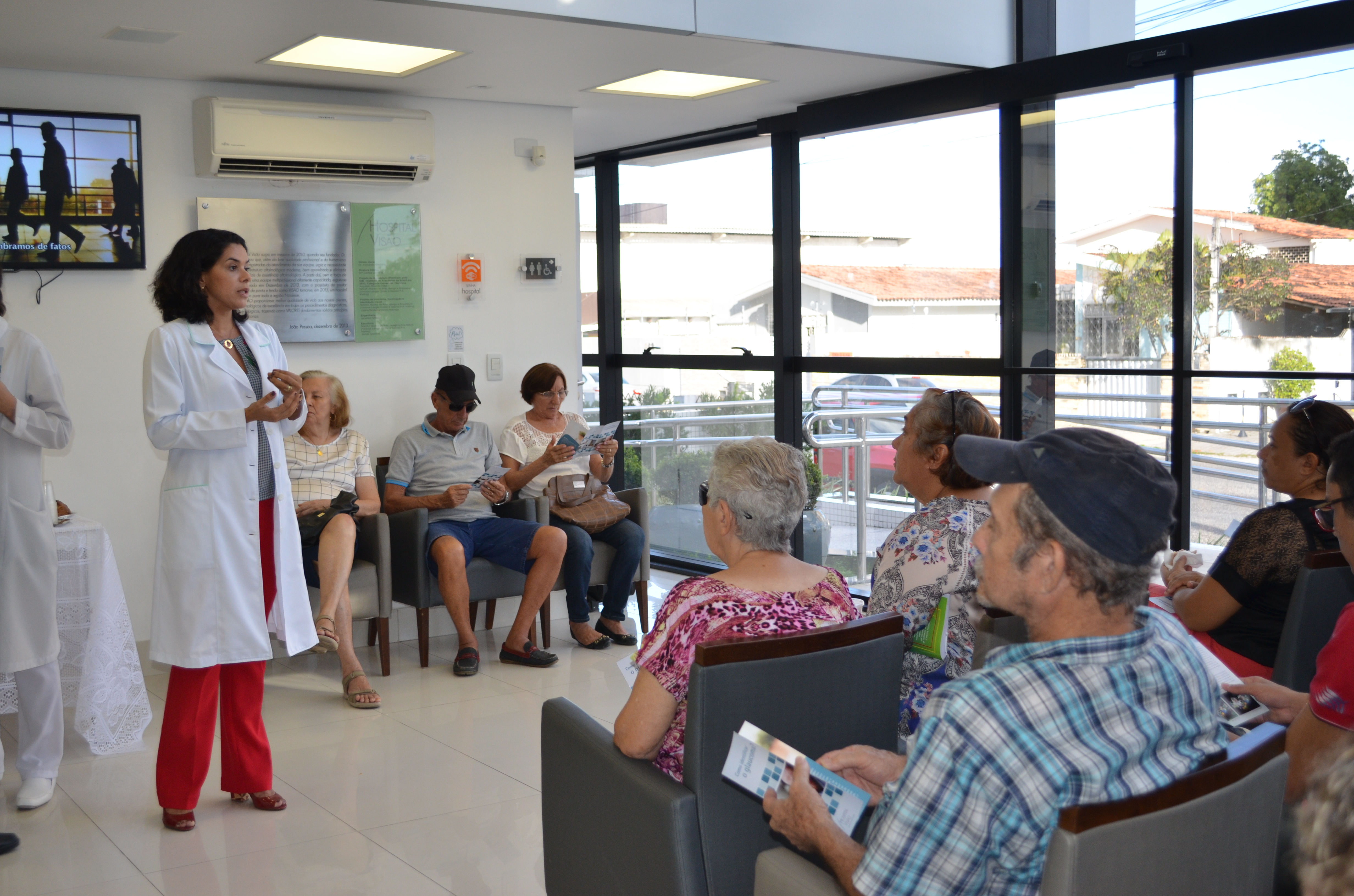 Palestra sobre o Combate ao Glaucoma